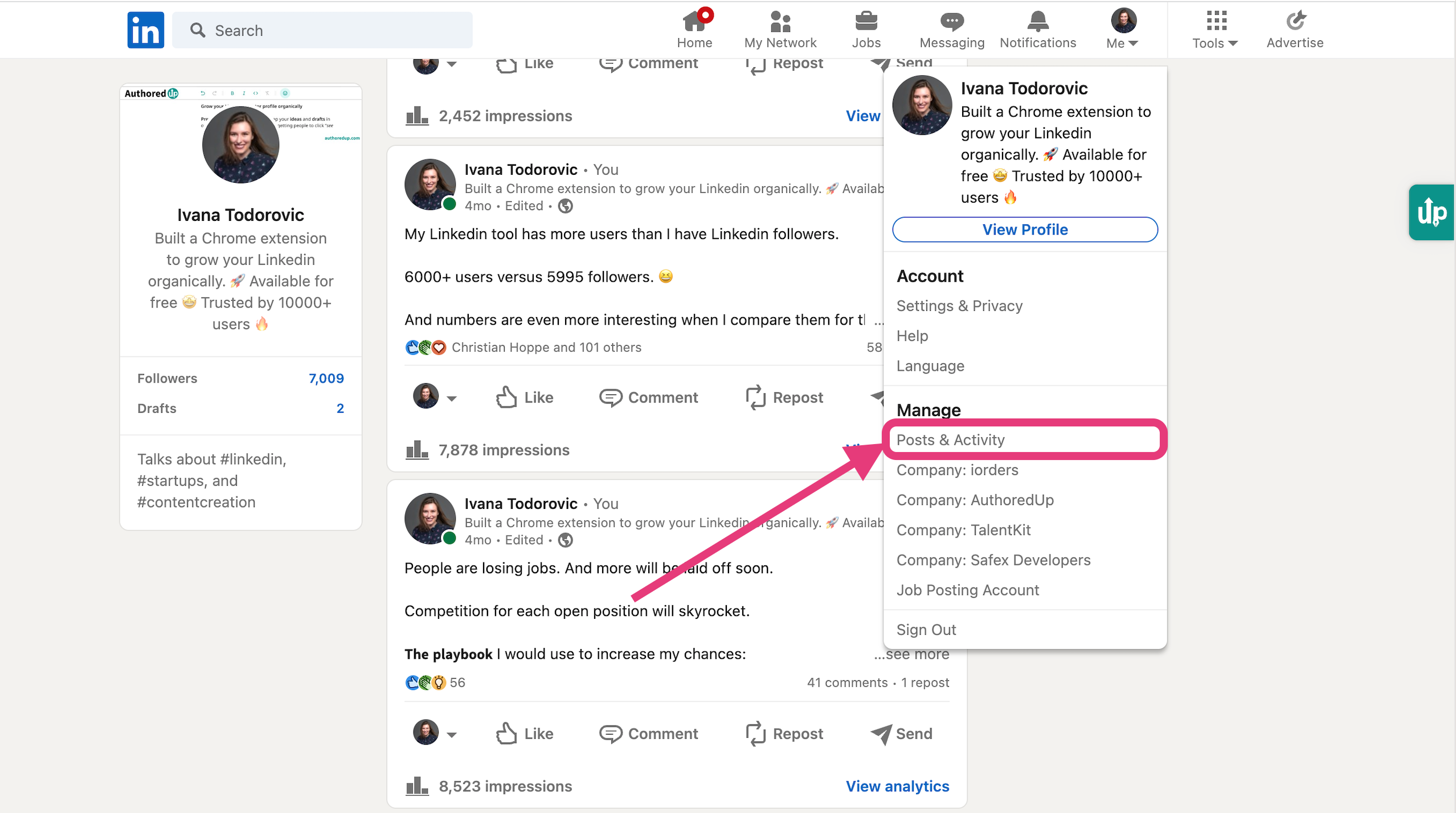 Some Of My Published Posts Don t Show Up In AuthoredUp How Do I 